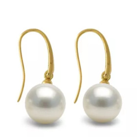 Boucles d'oreilles Orient en or et perles de culture - Poemana