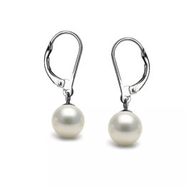 Pendientes Bella de plata con perlas de agua dulce