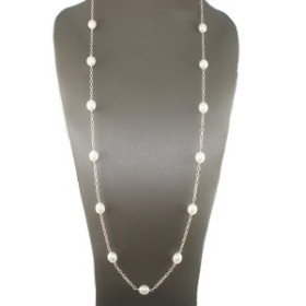Collier Mary  perles de culture blanches