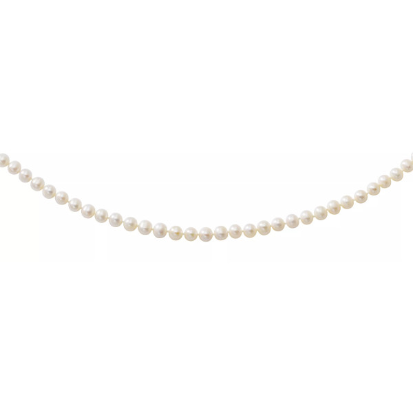 Collier de perles de culture blanches