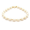 Bracelet Or 18 K perles de culture blanches