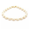 Bracelet Or 18 K perles de culture blanches