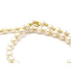 Collier Or 18K  perles de culture blanches 4,5-5 mm