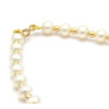 Bracelet Or 18 K perles de culture blanches 4mm