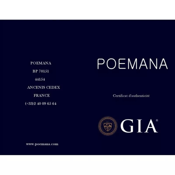 Certificat GIA Poemana