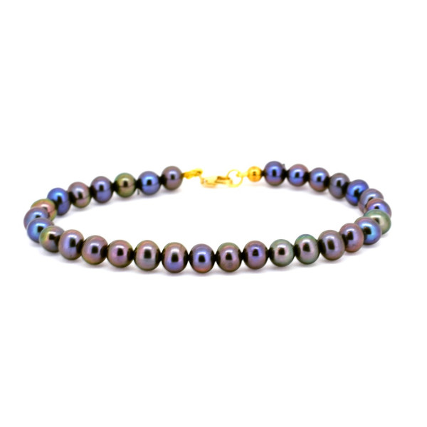 Bahia black pearl bracelet