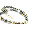 Mila circled Tahitian pearl necklace