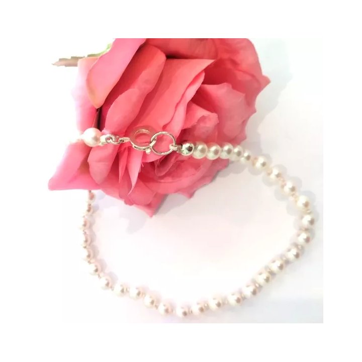 Collar Amélia de perlas de agua dulce
