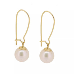 Boucles d'oreilles Tokyo en or et perles Akoya - Poemana