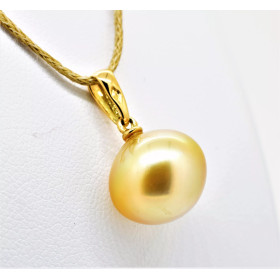 Pendentif Or 18k perle d'Australie