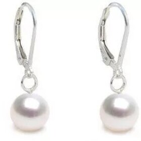 Rose May 18K Gold earrings with cultured pearls