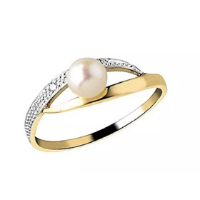 Bague Paula en or 18k et sa perle de culture eau douce 