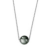 Vicki 18K Gold necklace with a Tahitian pearl