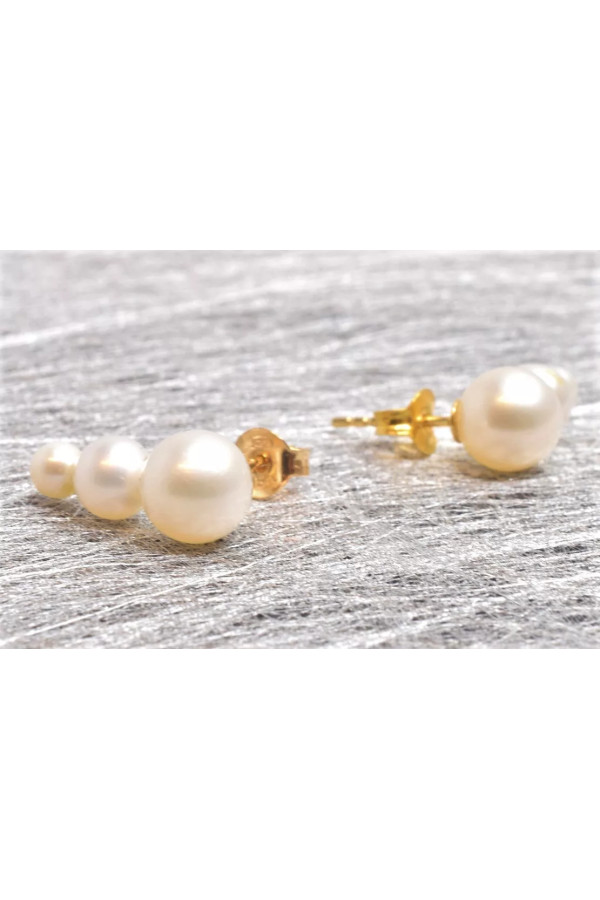 Boucles D'oreilles En Or 18 Carats (750) - Occasion, Style Boucle Classique