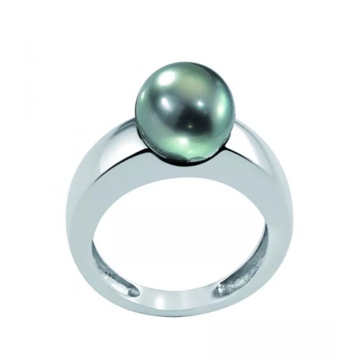 Anillo Forever con perla de Tahití redonda