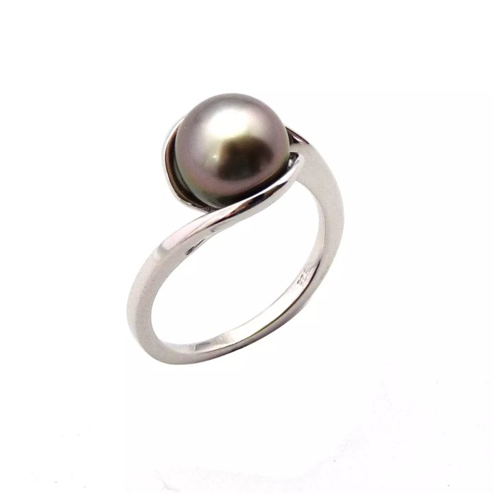Ring Johana mit runder Tahiti-Perle
