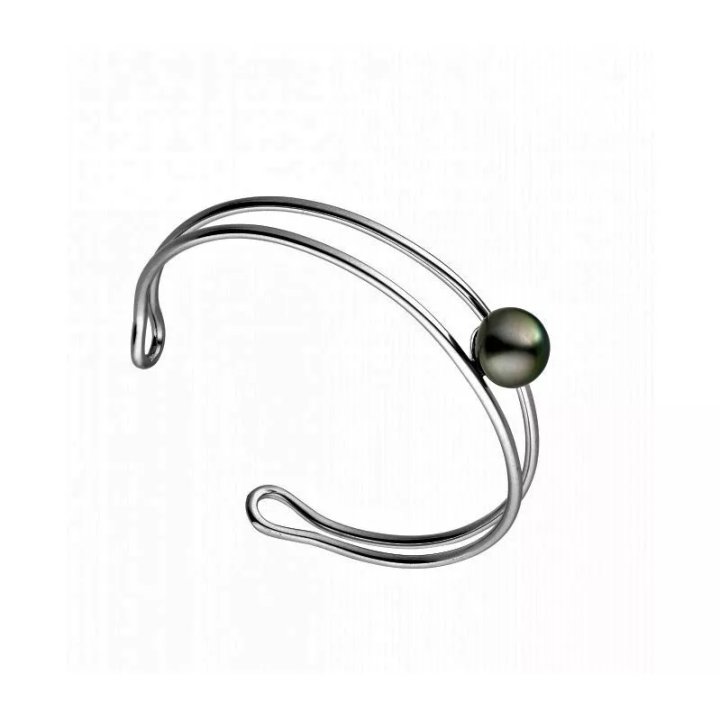 Bracciale Alexia in argento con perla di Tahiti tonda