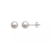 Perles d'or 18k gold stud earrings