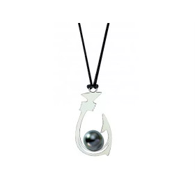 Pendentif argent avec perle de Tahiti Evanoe