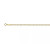 CHAINE CORDE CREUSE 1.7 mm