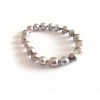 Circled Tahitian pearls bracelet Charlotte