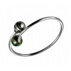 Tahere Rima Silver bracelet with Tahitian pearls