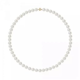 Collana Divine di perle coltivate d'acqua dolce tonde
