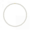 Collier de perles de culture blanches rondes 7-7,5 mm