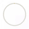 Collier de perles de culture blanches rondes 7-7,5 mm