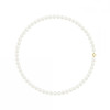 Claire white cultured pearl necklace