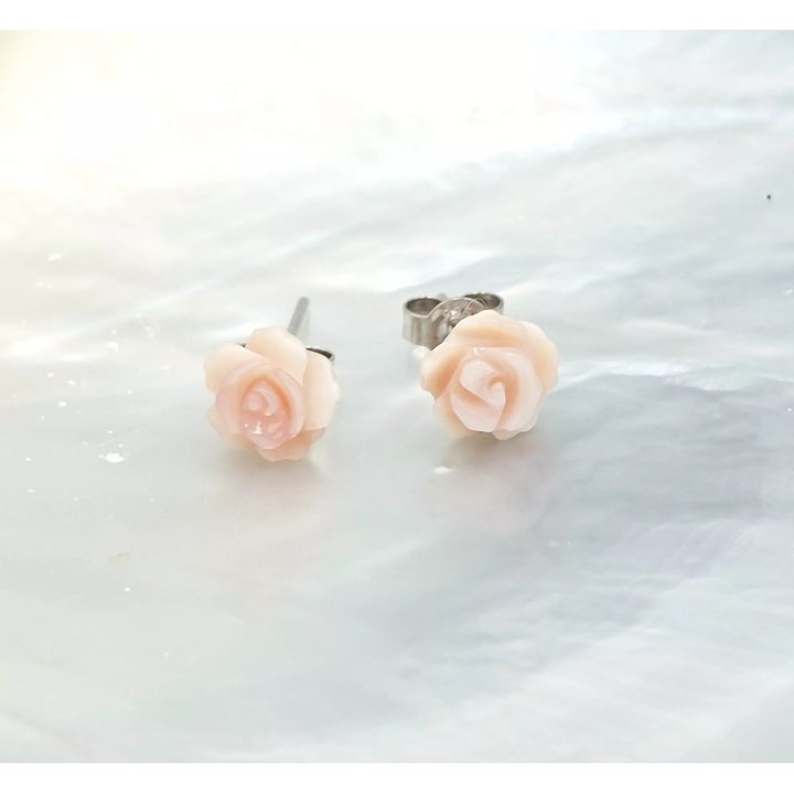 Pendientes Flores de nácar