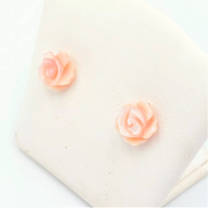 Pendientes Flores de nácar
