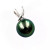 Pendentif or blanc 18k perle de Tahiti ronde