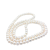 Sophia white long necklace of cultured pearls