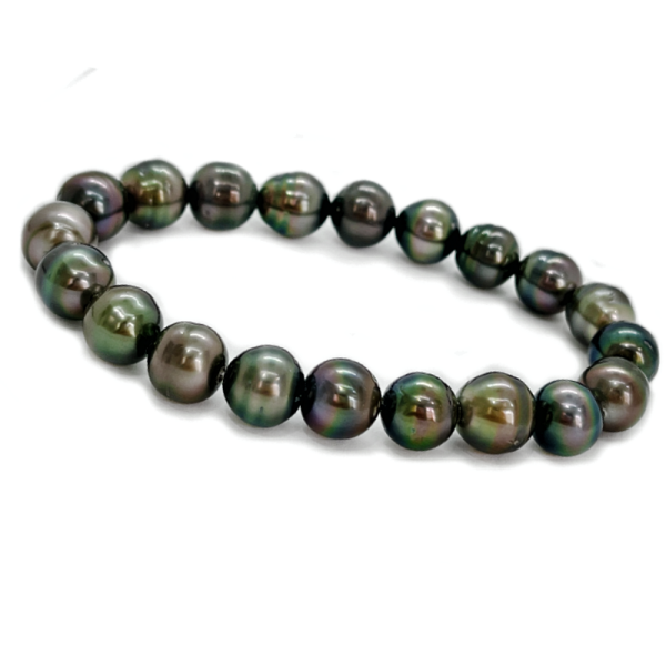 Harmony circled Tahitian pearls bracelet - Poemana jewels