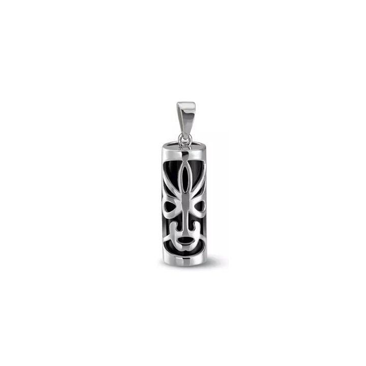 Ciondolo Tiki Sagesse in argento e onice