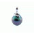 Pendentif  or 18K  perle de Tahiti goutte