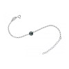 Joy Tahitian pearl silver bracelet - Poemana