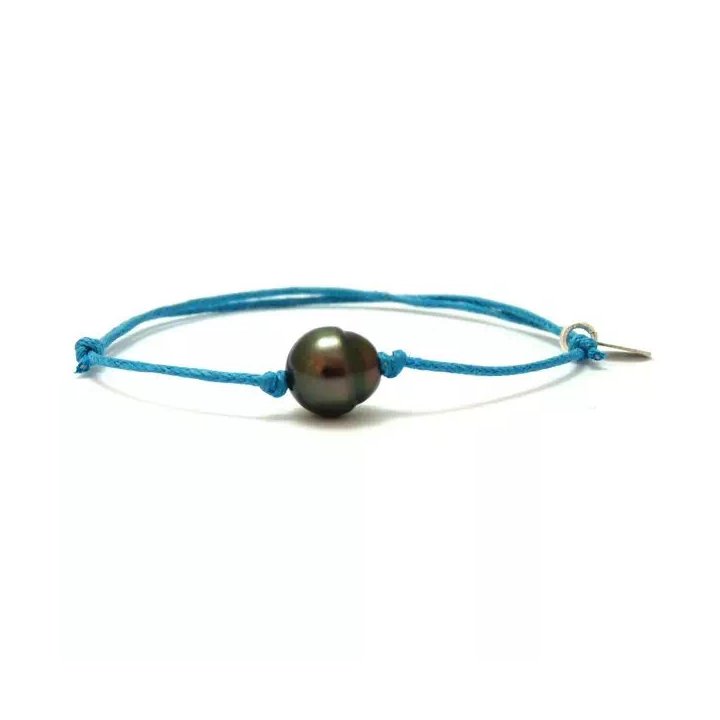 Armbänder aus Baumwolle mit Circlé-Tahiti-Perle